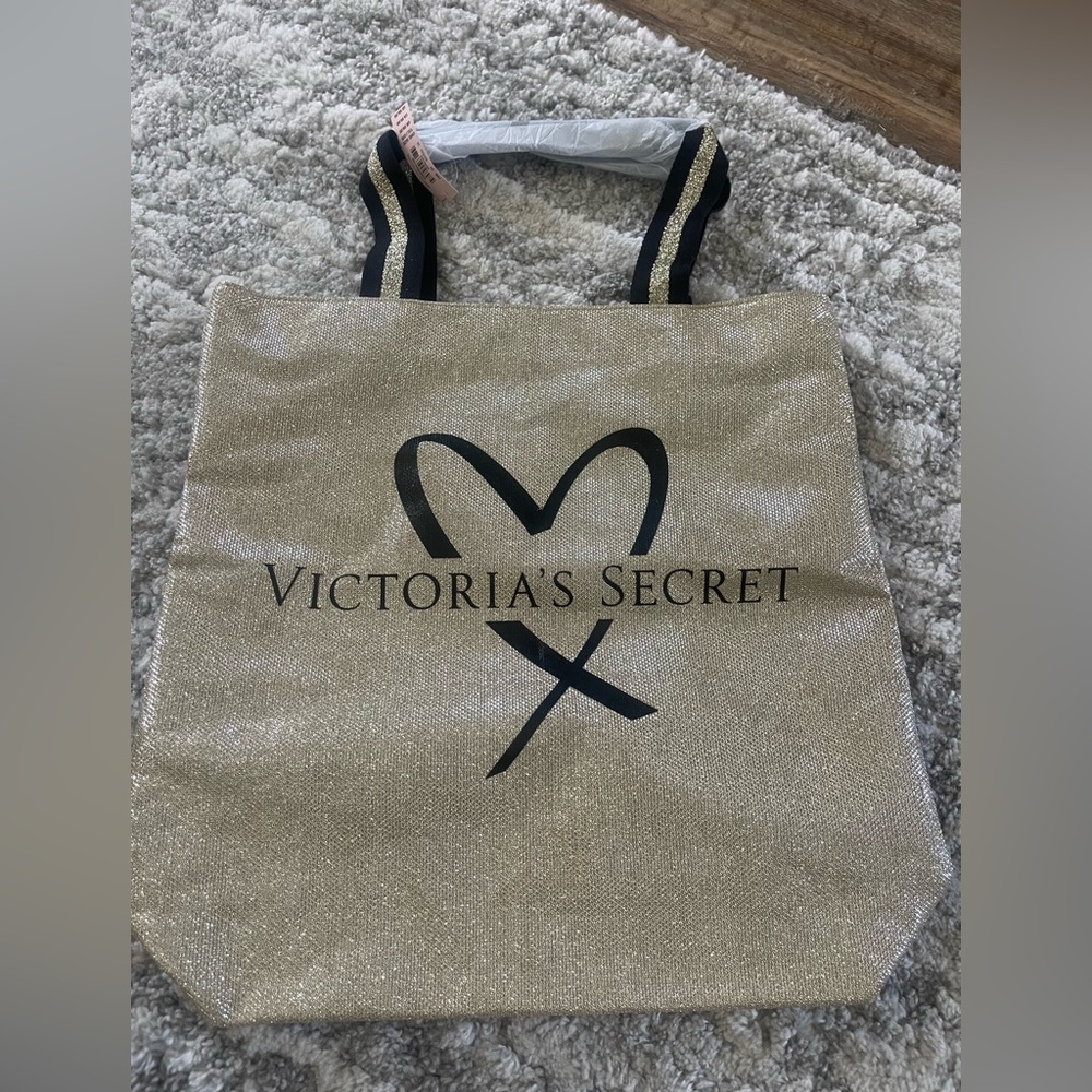 victoria’s Secret gold bag